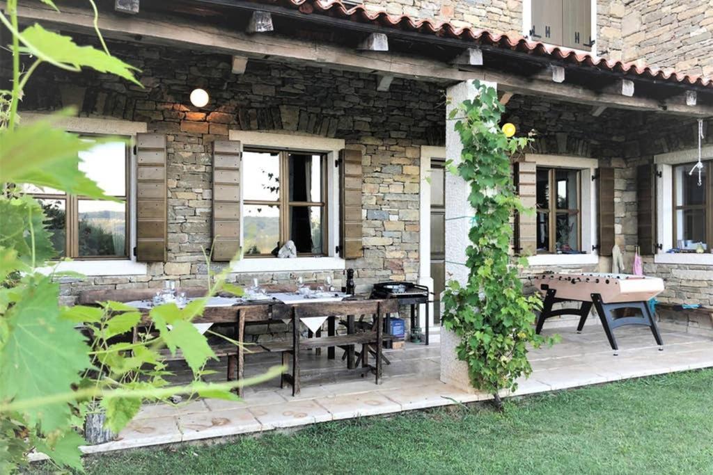 Villa Bazjaki - Beautiful Stone Villa In Istria With Private Pool Livade Zewnętrze zdjęcie